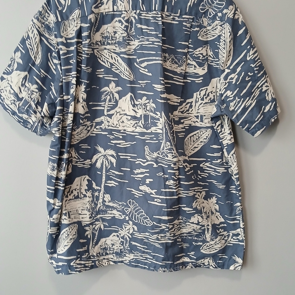 Vintage RJC Made In Hawaii Tropical Print Shirt Men Large(read below) Resortwear - Picture 3 of 3